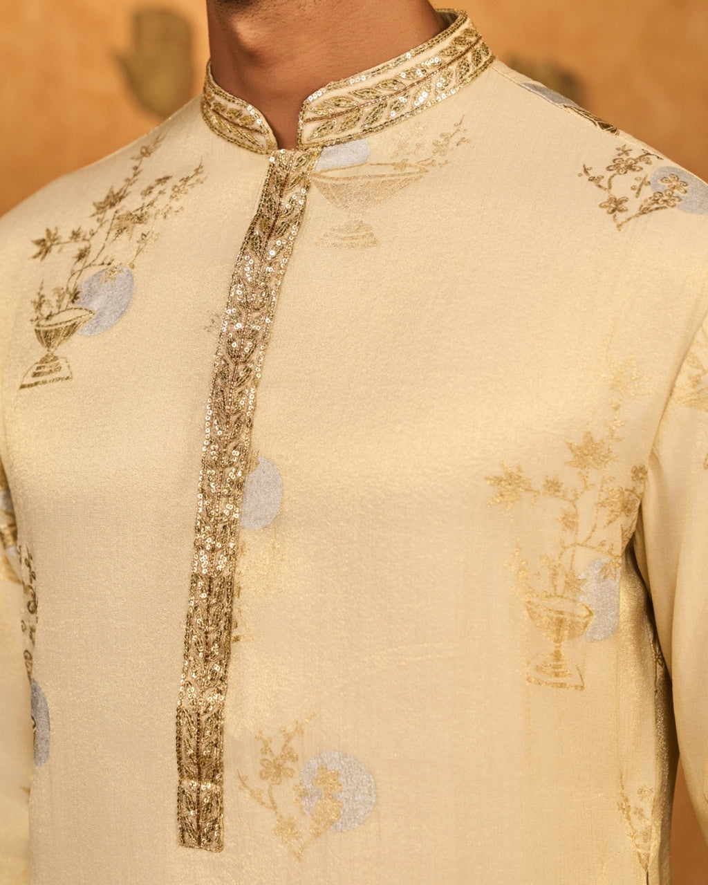 Ivory Moon Garden Kurta Set