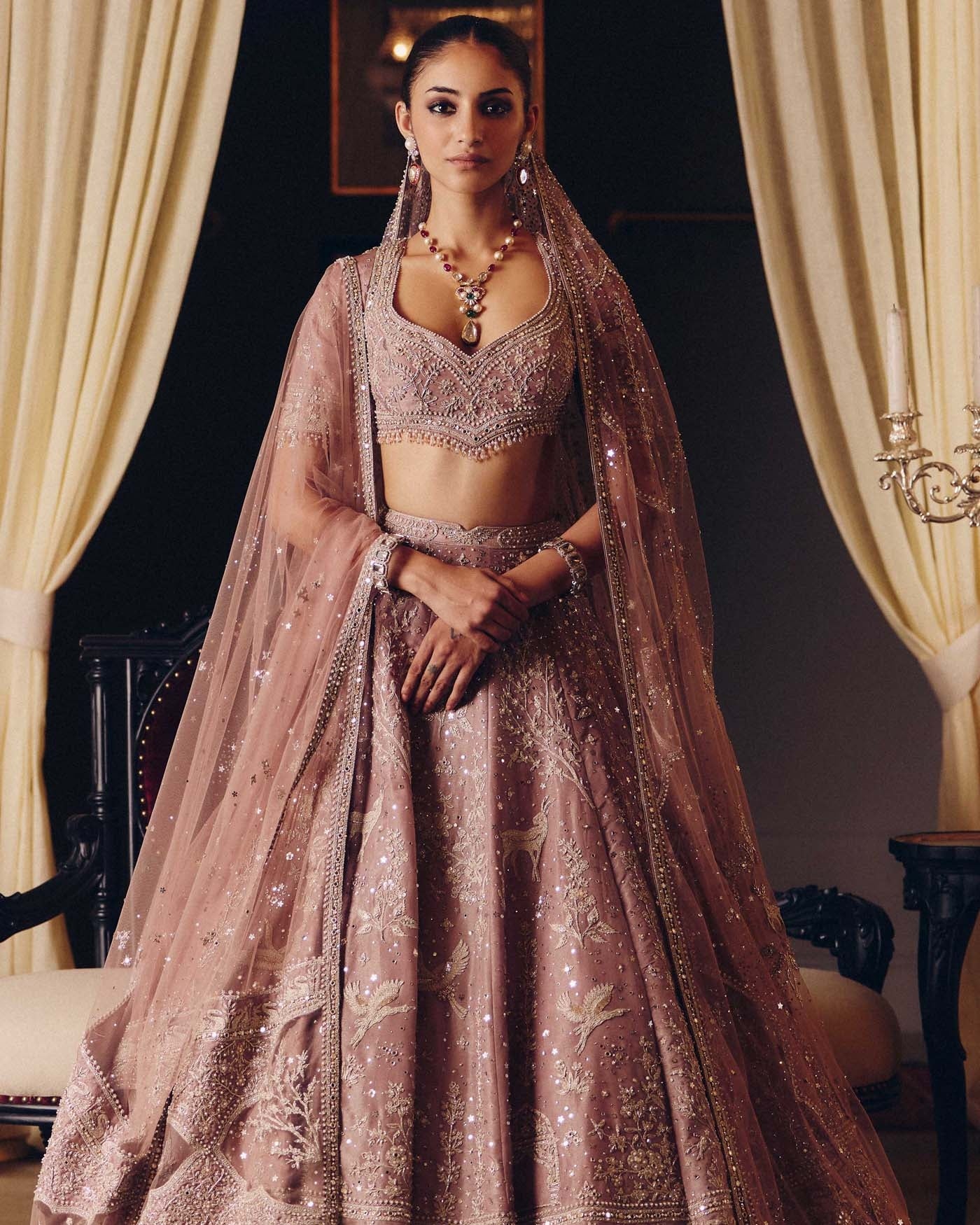 The Tara Lehenga In Tissue