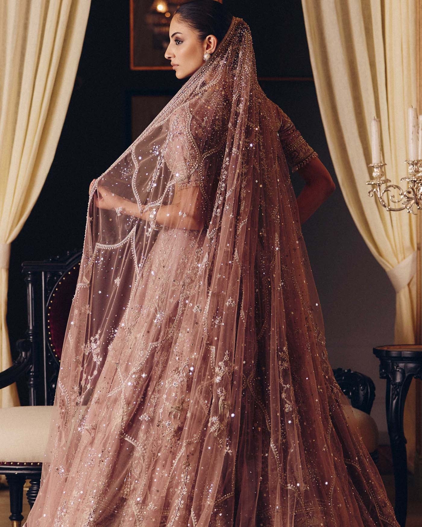 The Tara Lehenga In Tissue