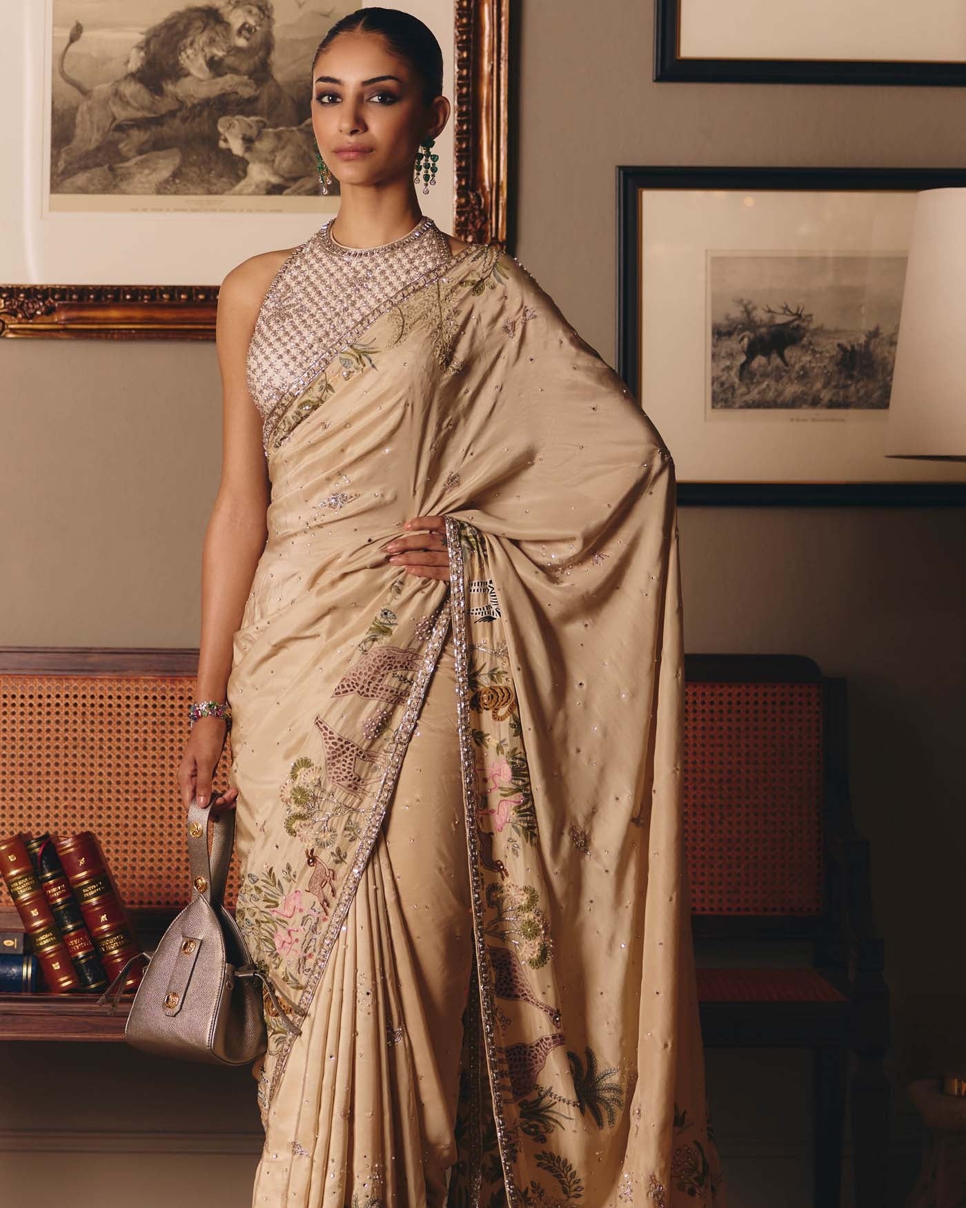 The Story Of Masai Mulberry Silk Sari
