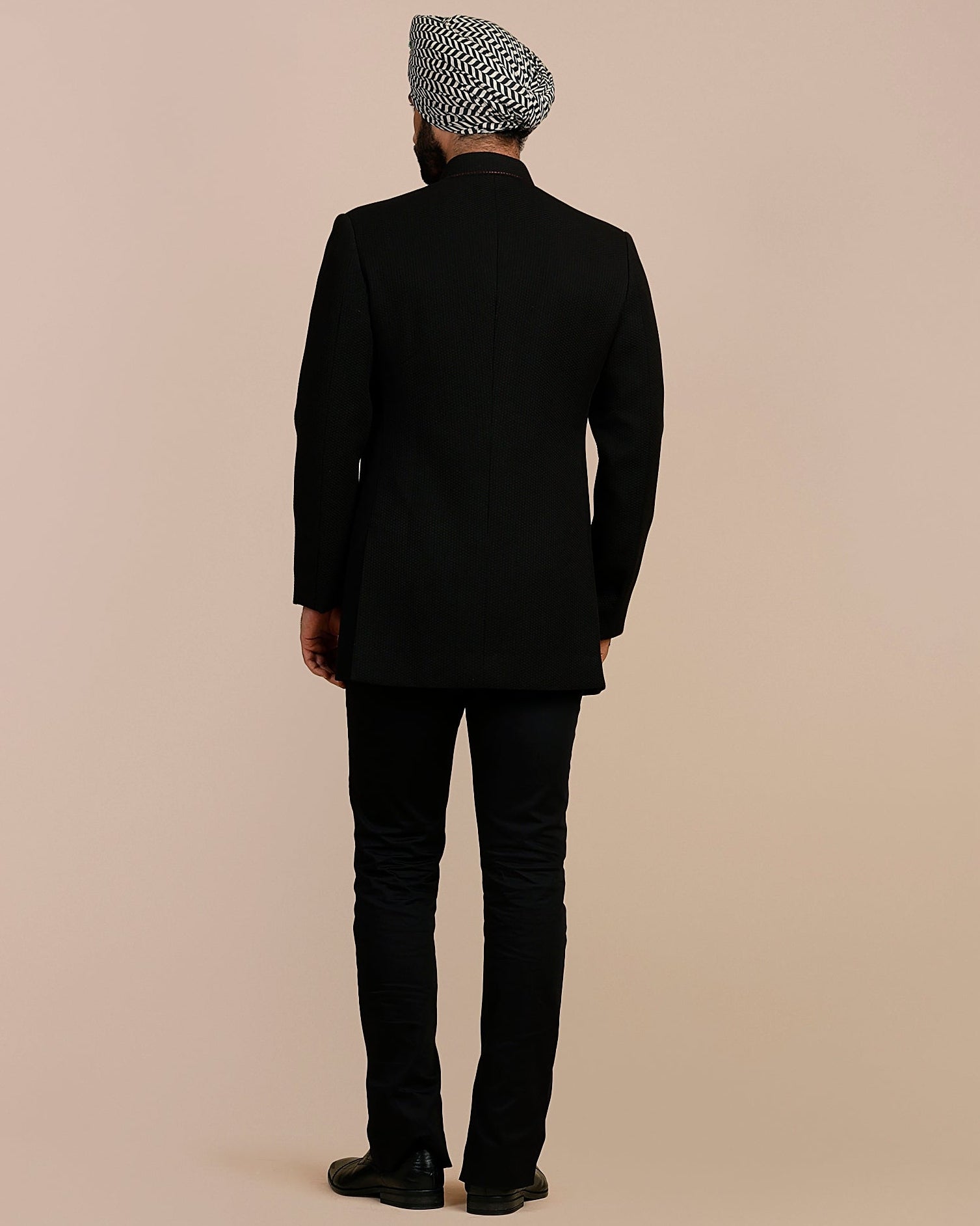 Midnight Black Bandhgala