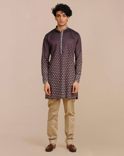 Navy Blue Kurta