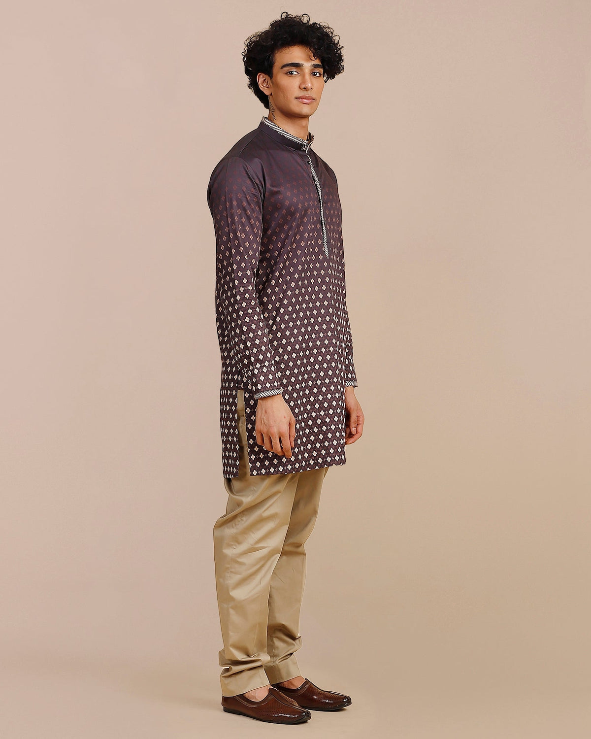 Navy Blue Kurta