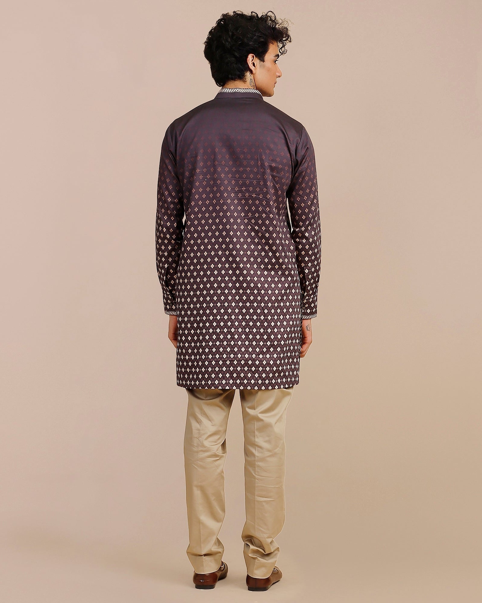 Navy Blue Kurta