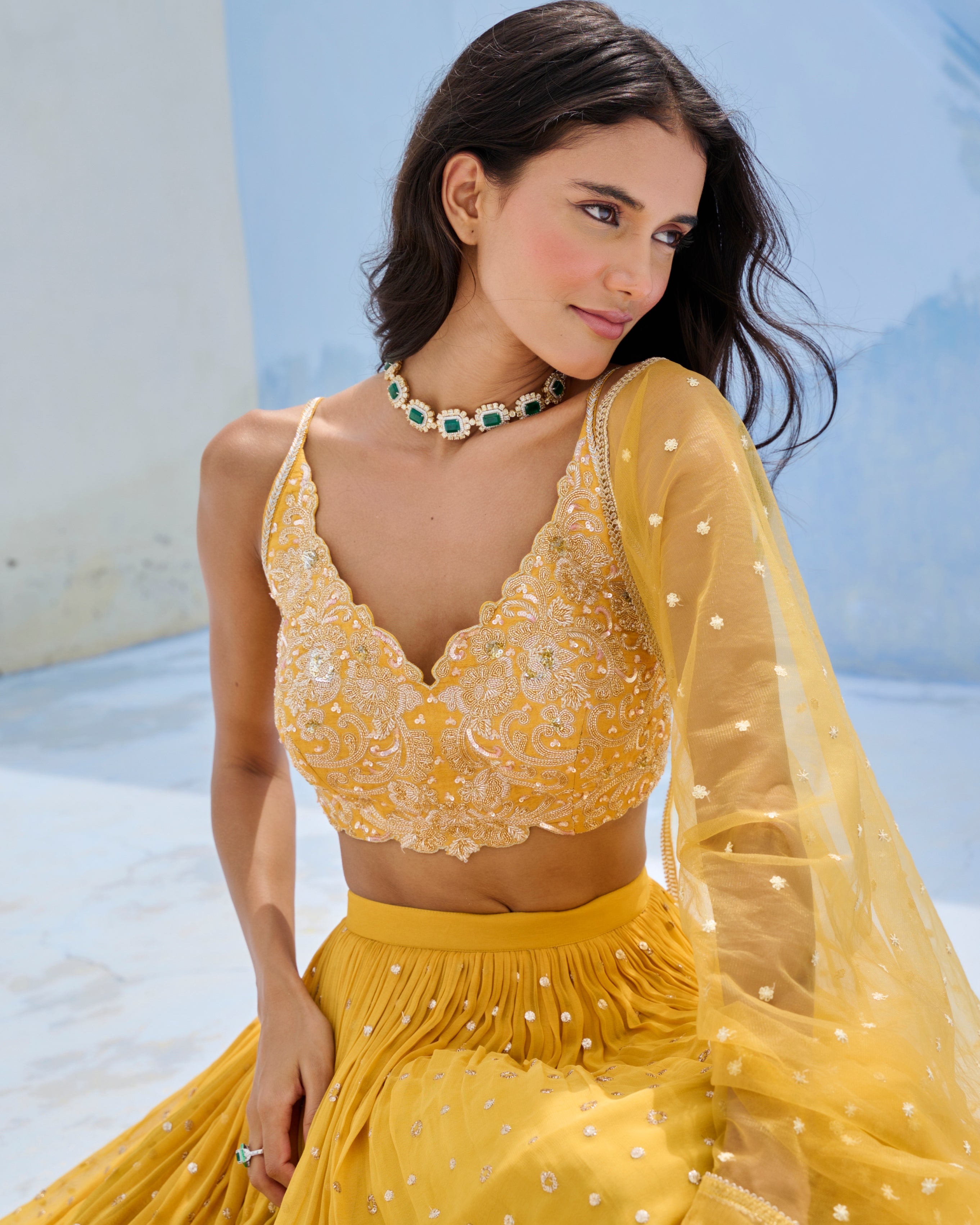 Zohra Lehenga Set