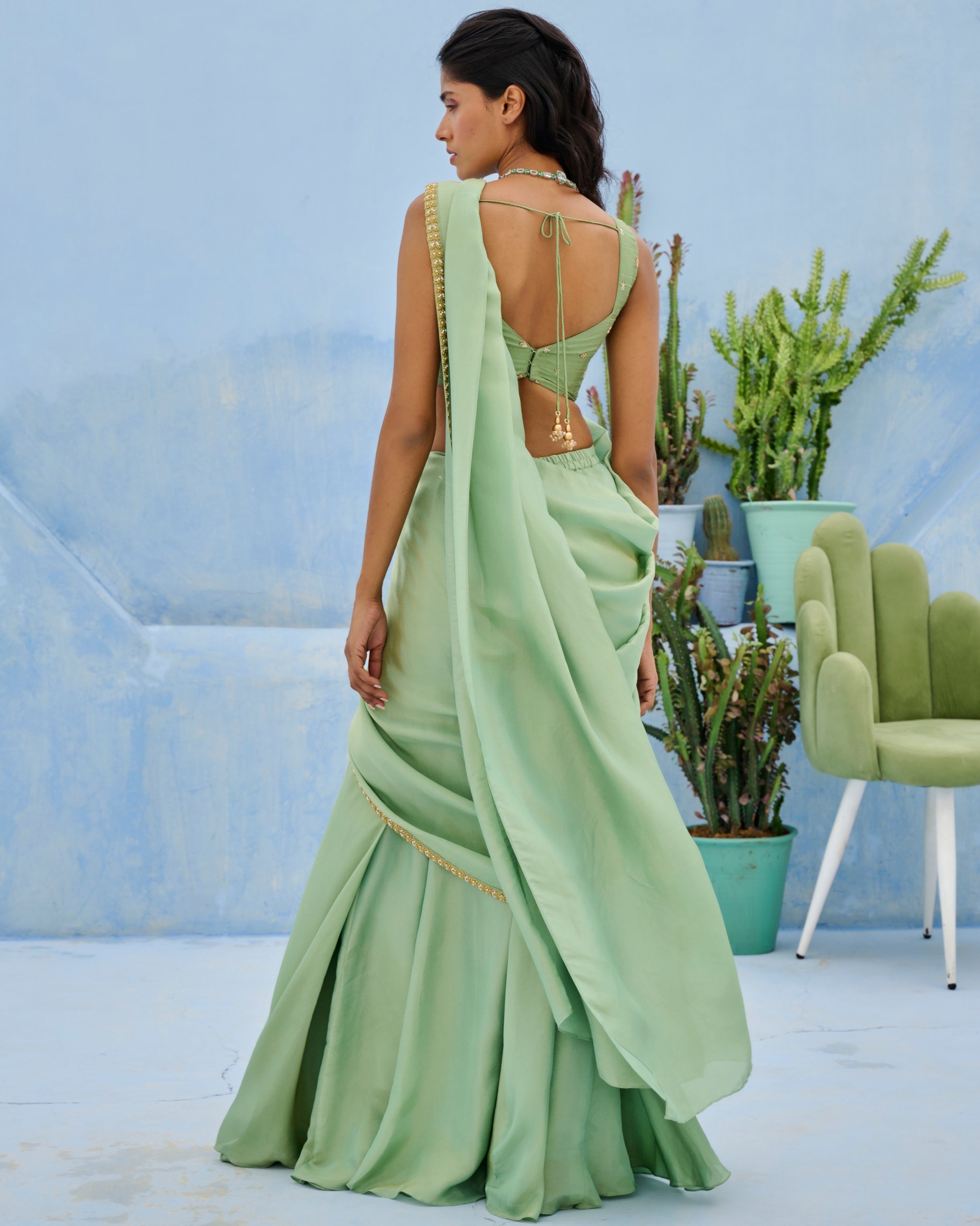 Haseen Pre-Drape Sari