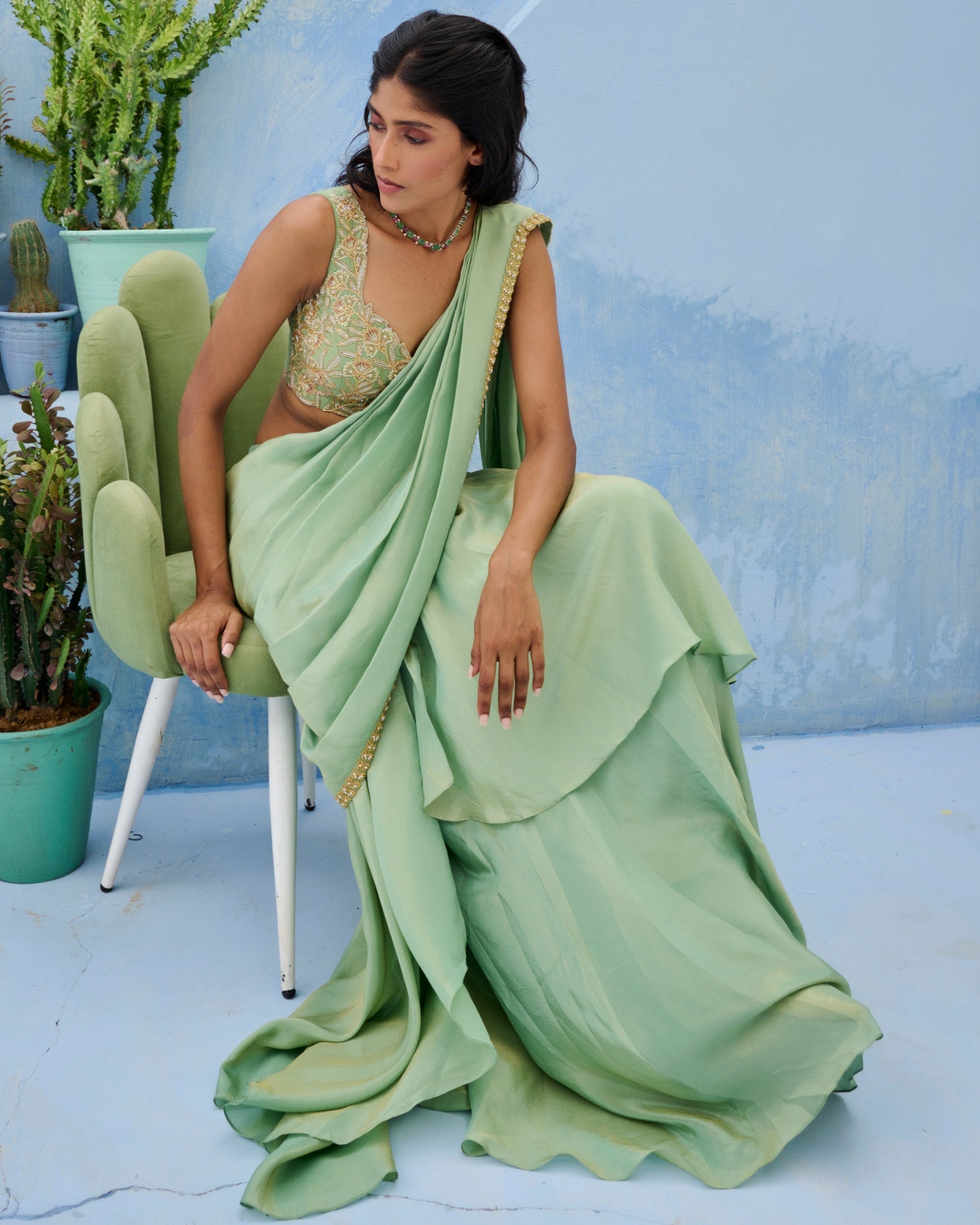 Haseen Pre-Drape Sari
