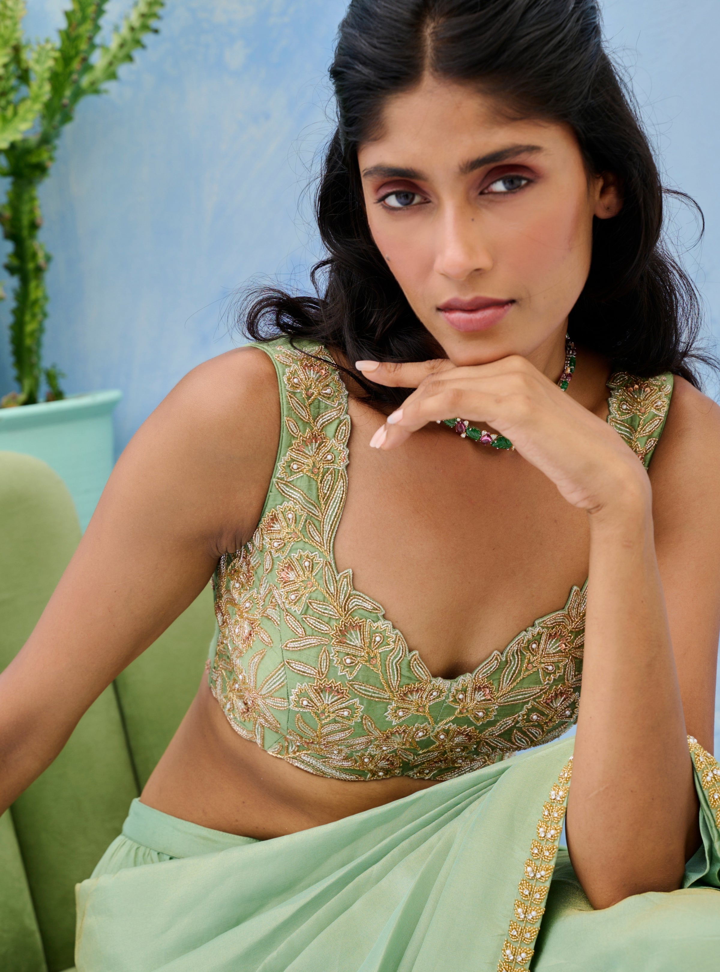 Haseen Pre-Drape Sari