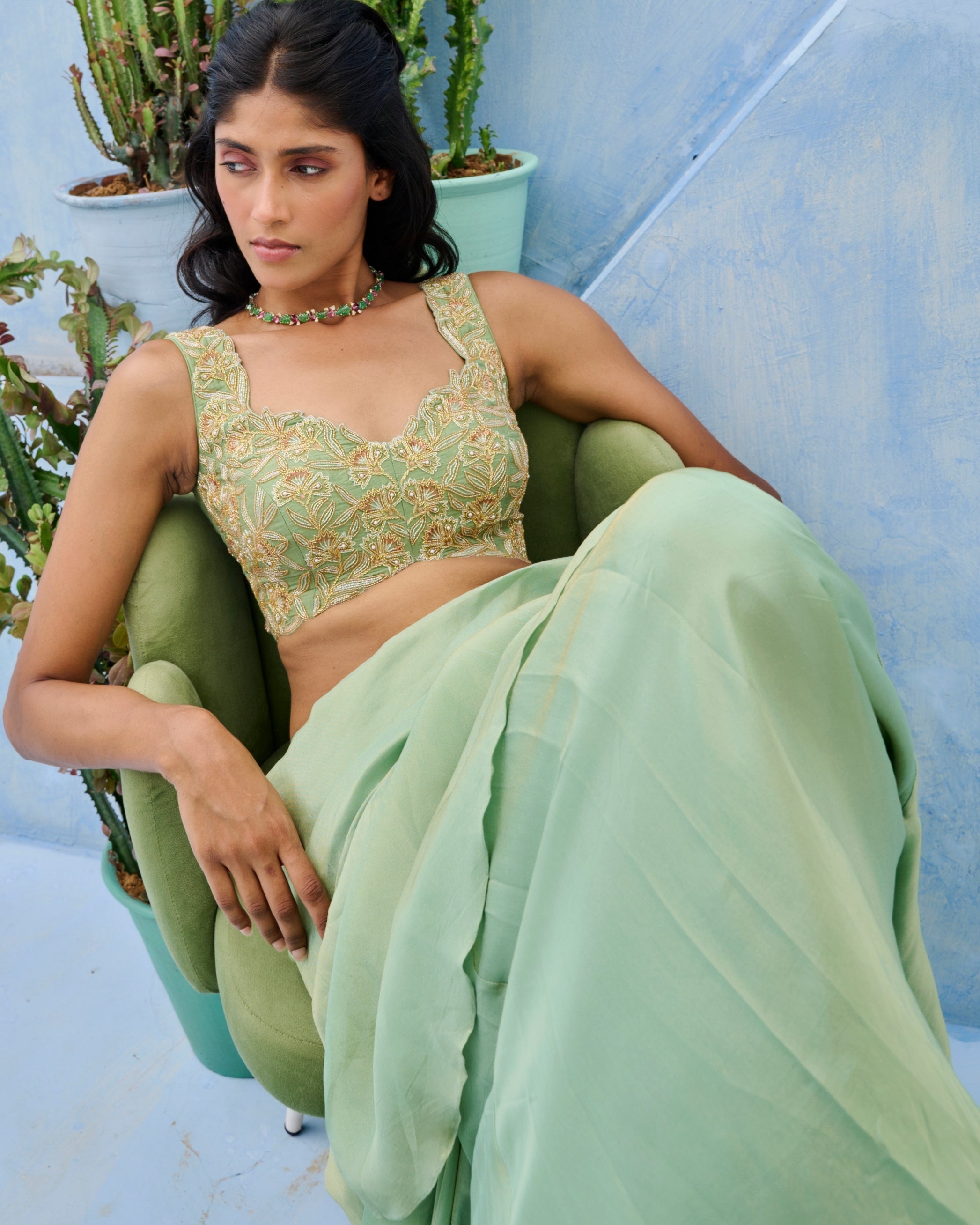 Haseen Pre-Drape Sari