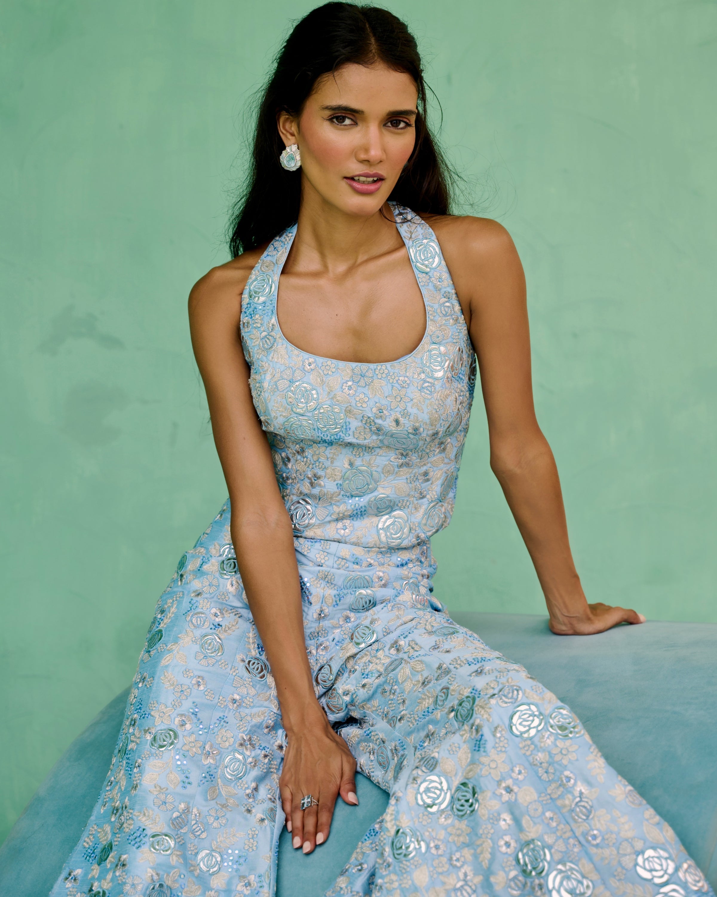 Mahin Flared Pants Set