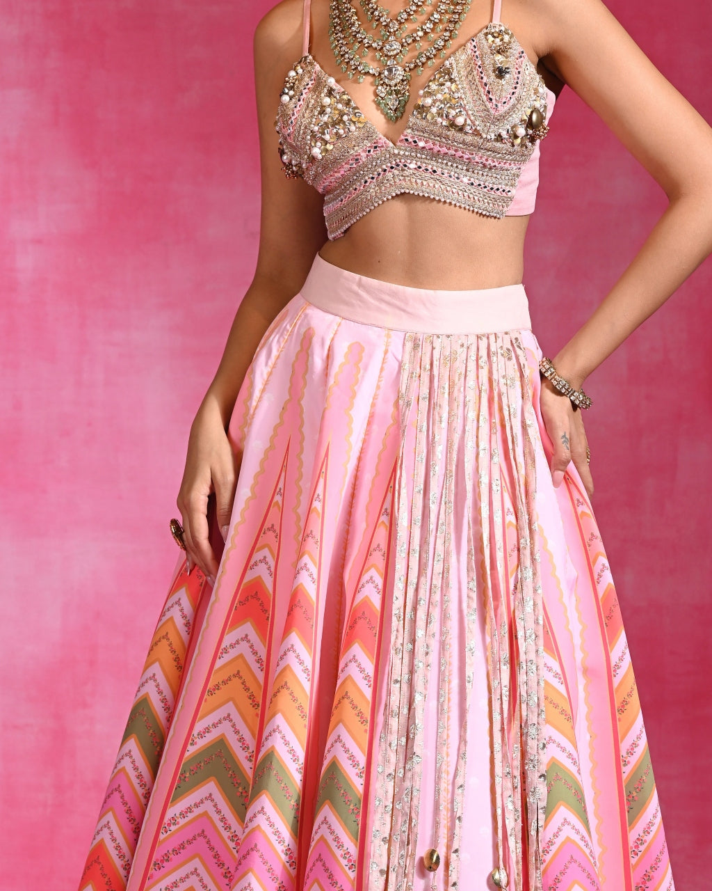 Mehar Tassel Lehenga Set