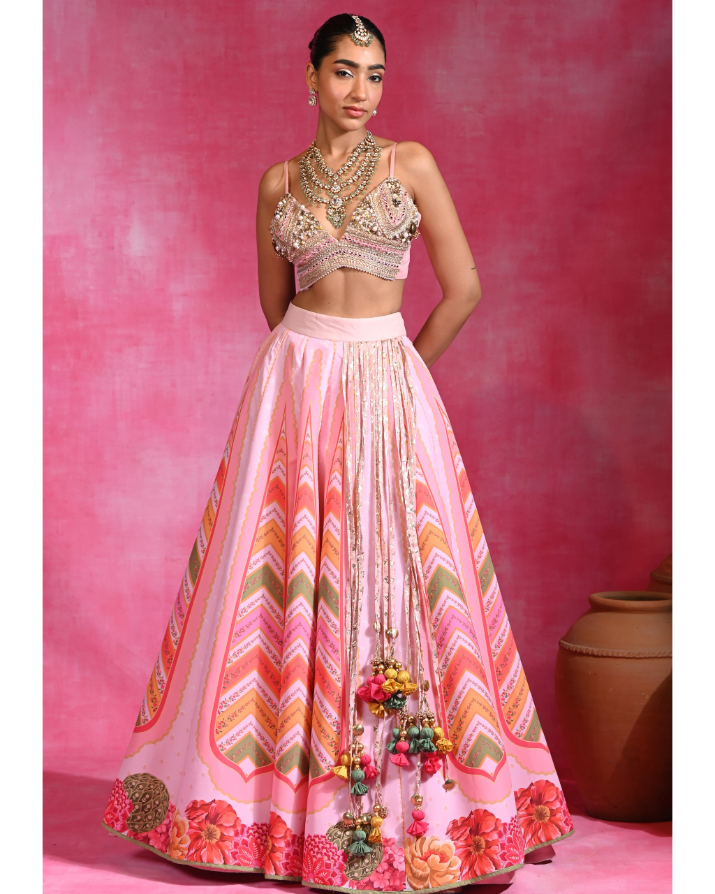 Mehar Tassel Lehenga Set