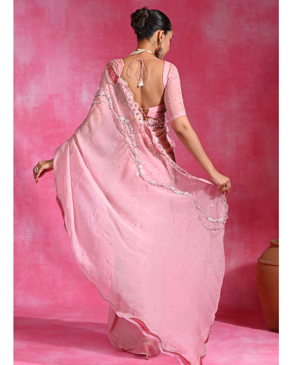 Baharra Sari Set