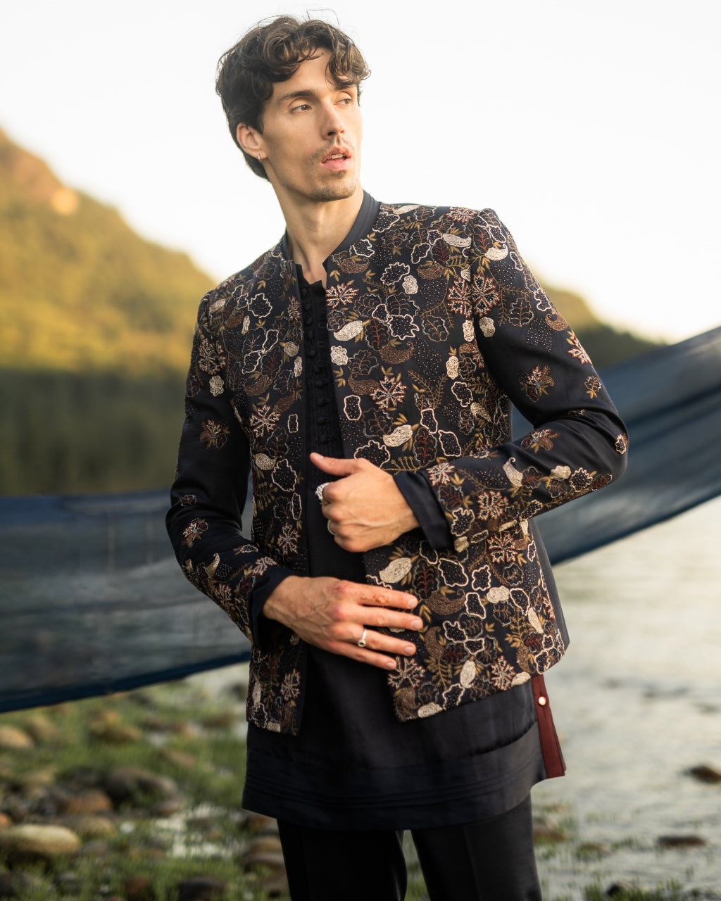 Midnight Canyon Short Jacket Set