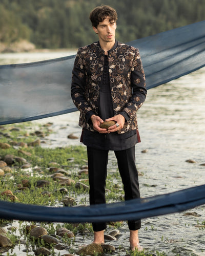 Midnight Canyon Short Jacket Set