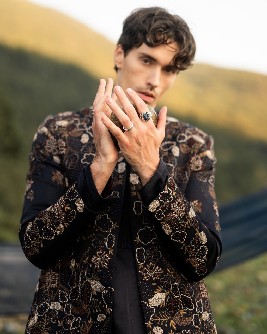 Midnight Canyon Short Jacket Set