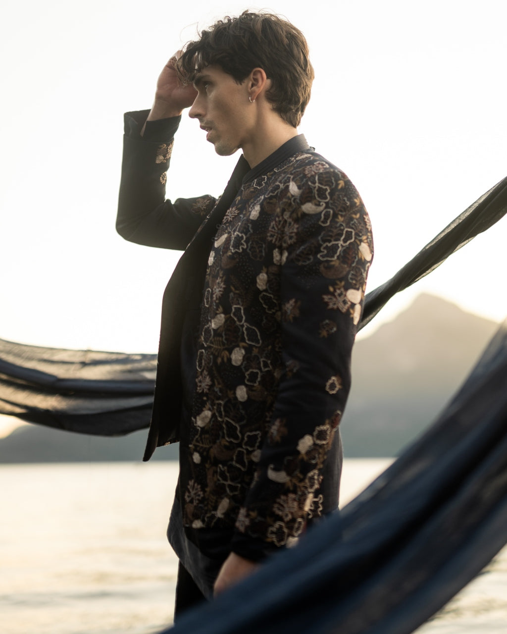 Midnight Canyon Short Jacket Set