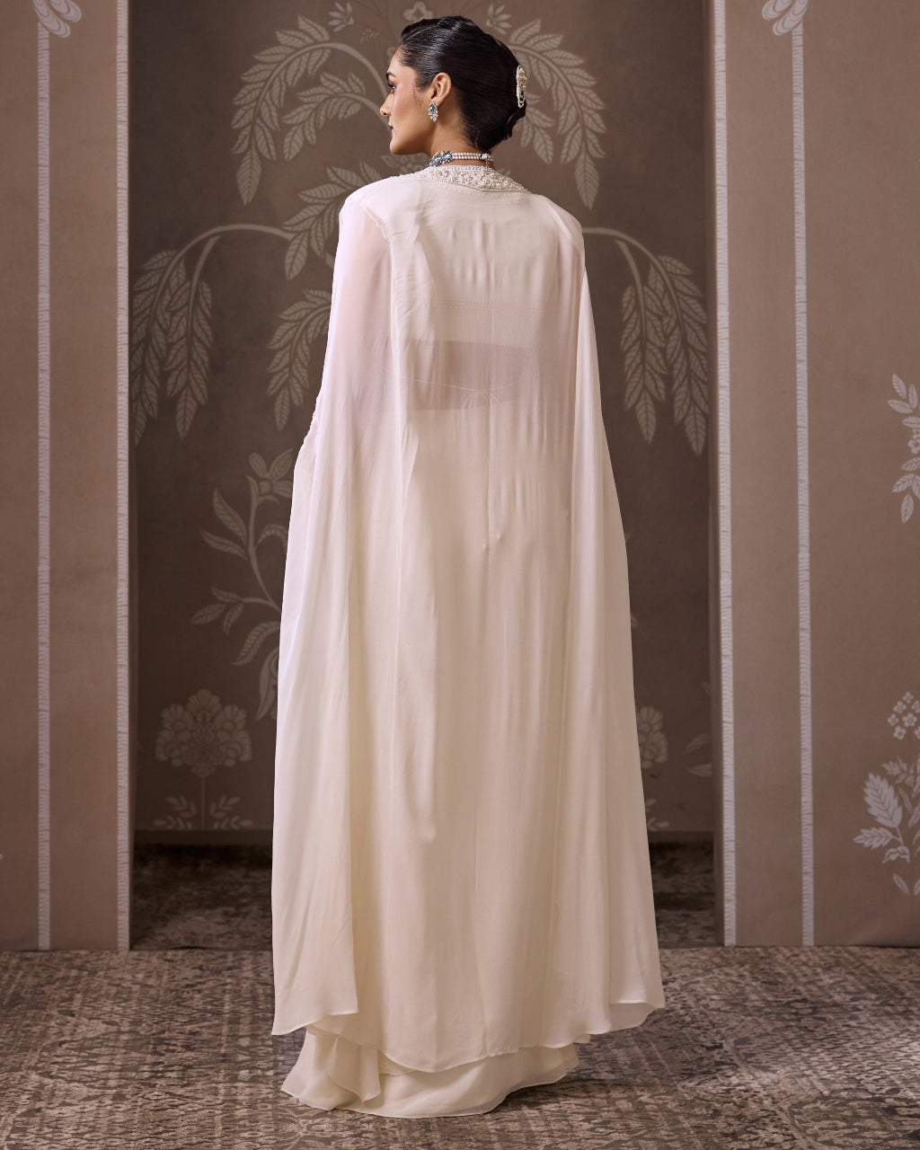 The Realm Cape Skirt Set