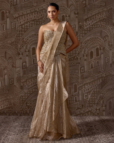 The Golden Era Sari Set