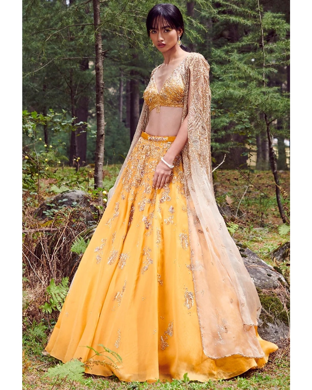 Suzy Organza Lehenga Set