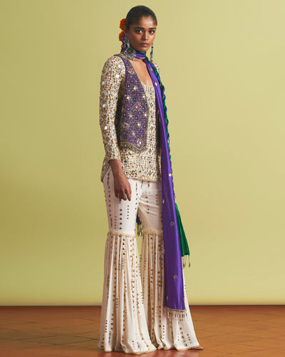 Khushi Gharara Jacket Set