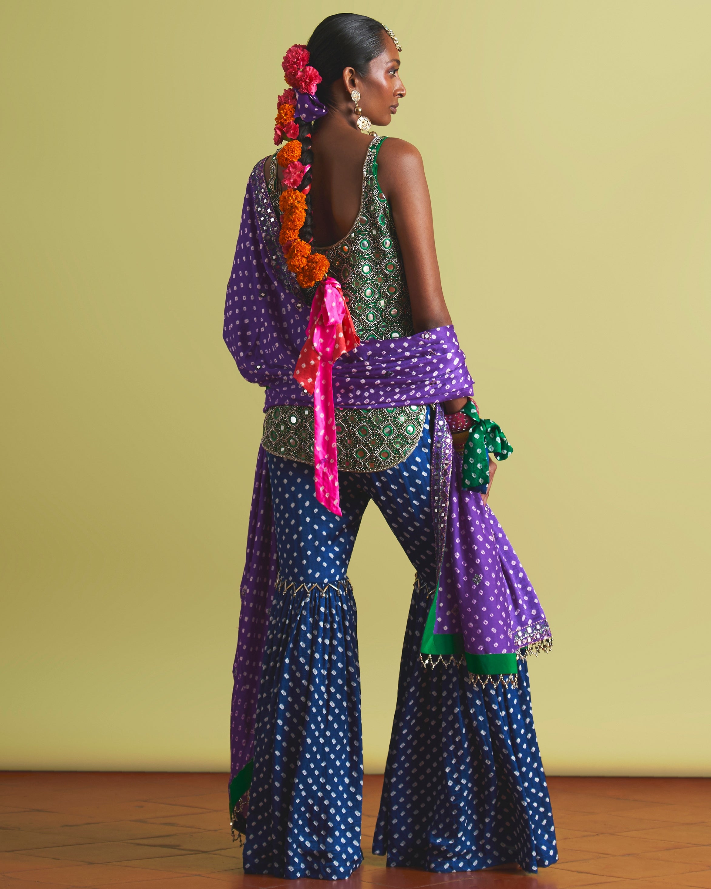 Raima Gharara Jacket Set