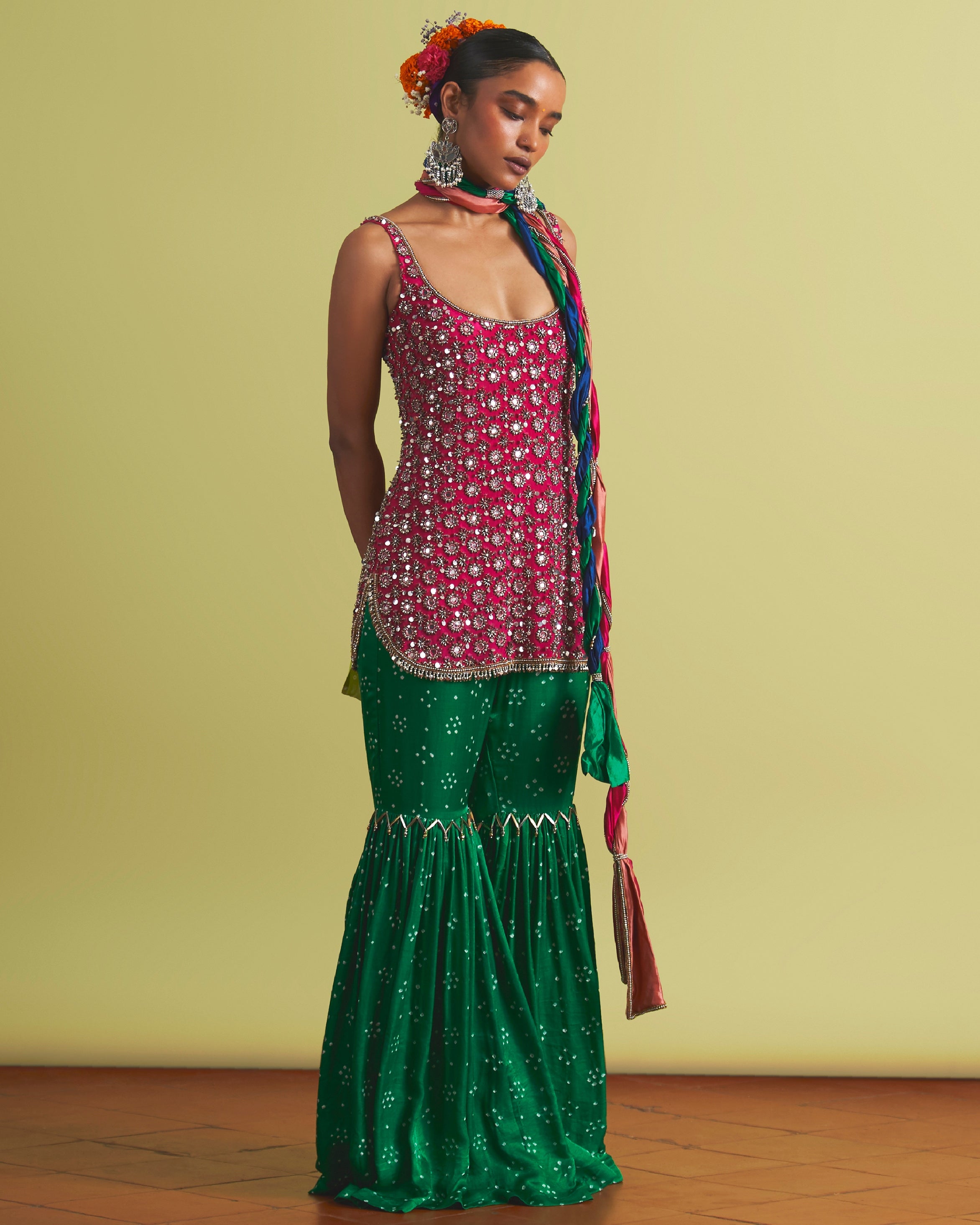 Aanya Gharara Jacket Set