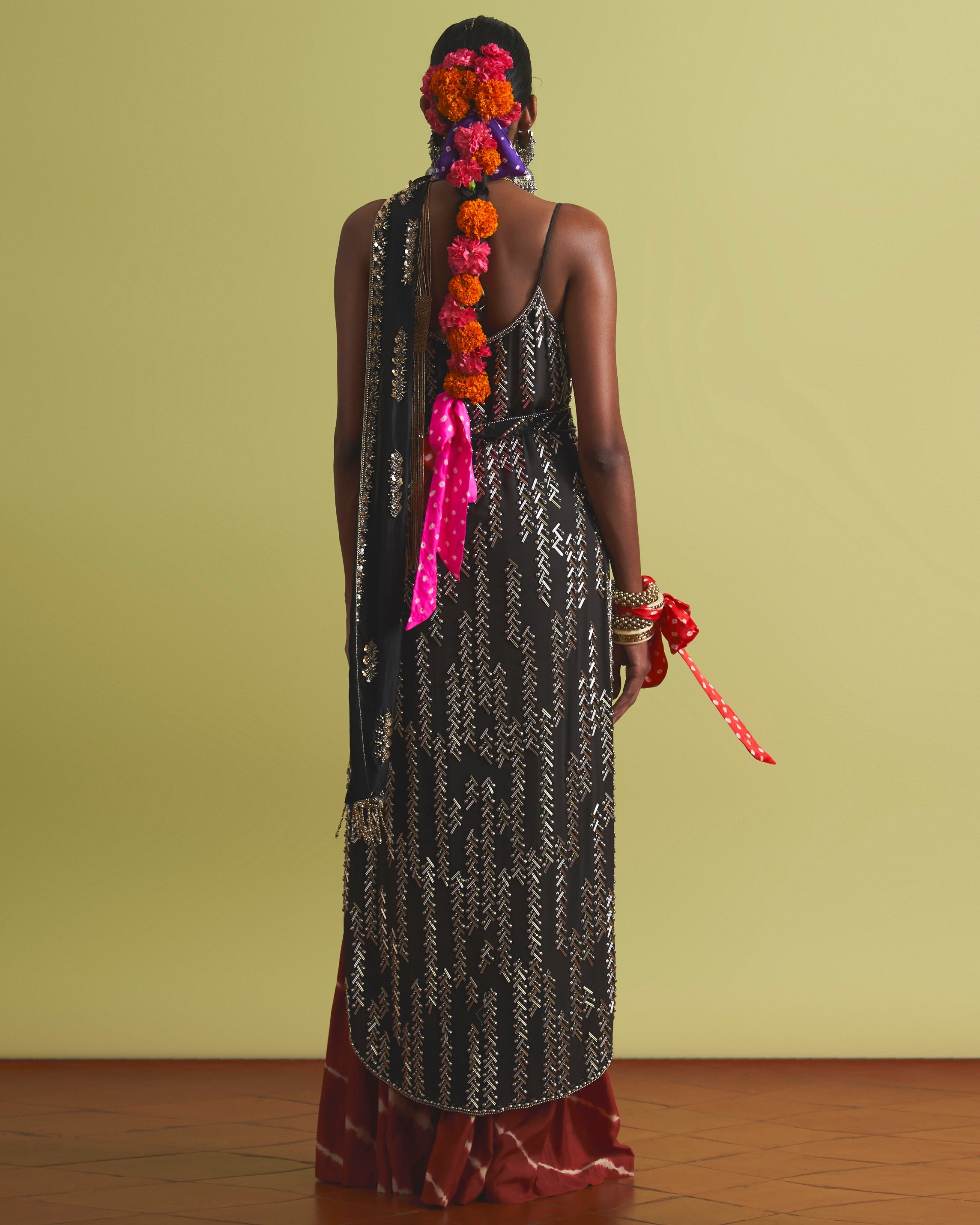 Kaira Gharara Jacket Set