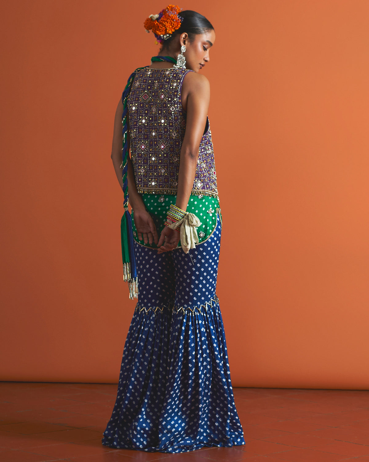 Mahira Gharara Jacket Set