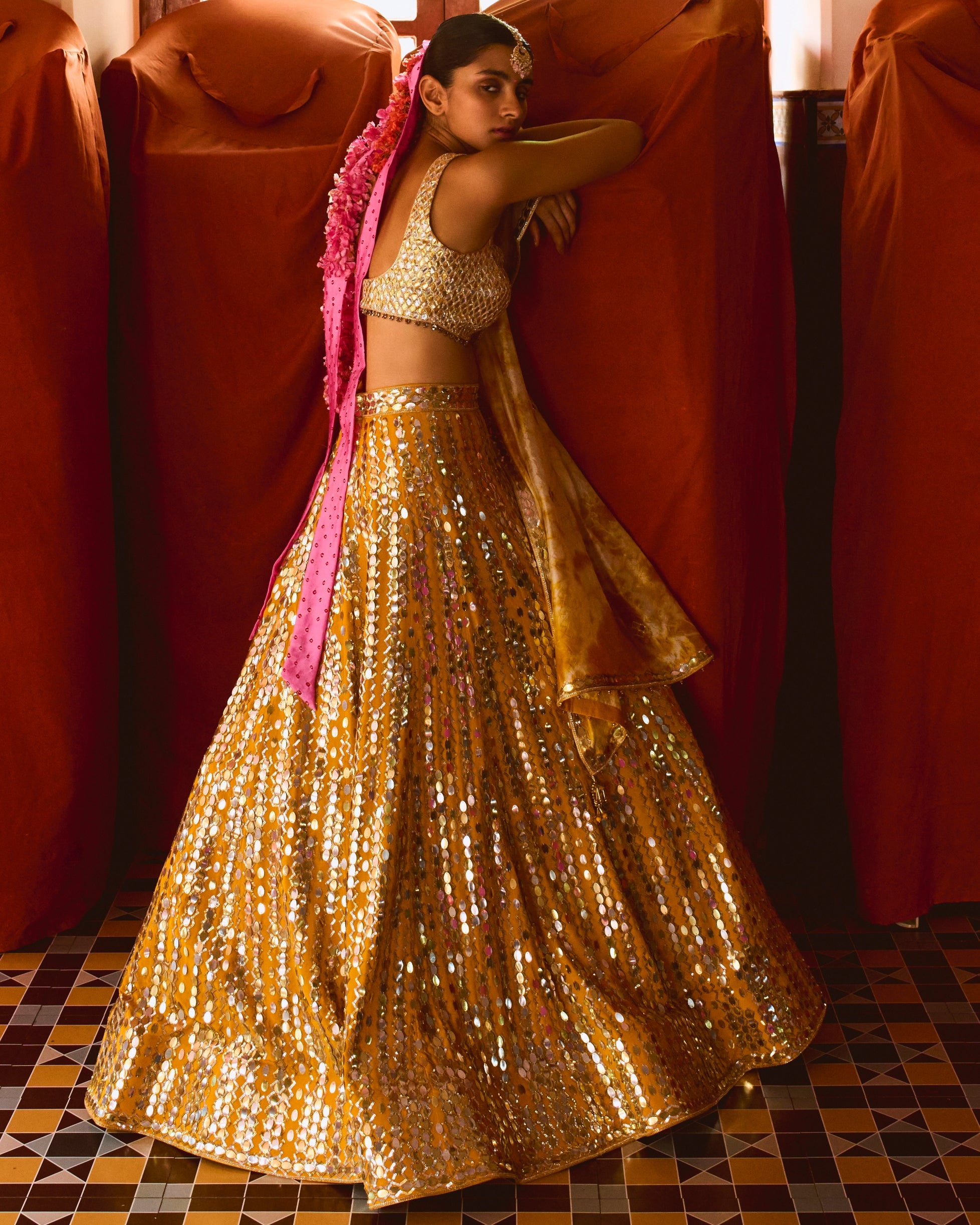 Anjum Lehenga Set