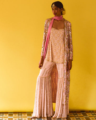 Rukhsar Gharara Jacket Set