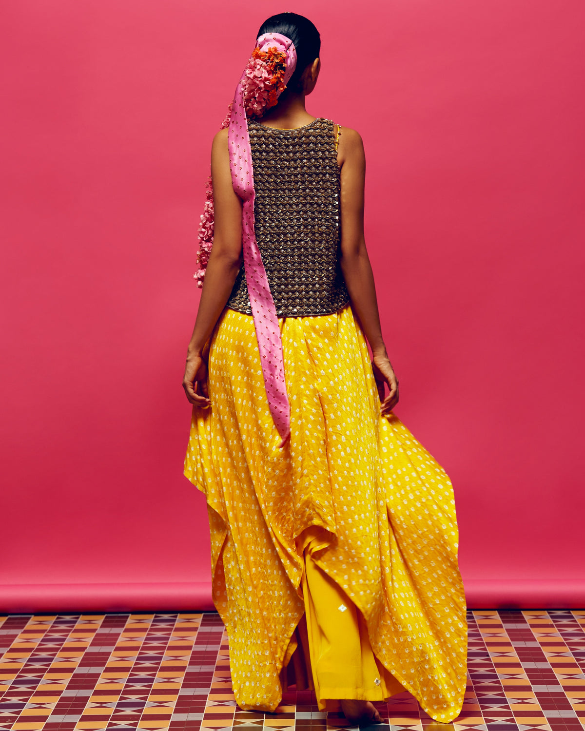 Tara Gharara Jacket Set