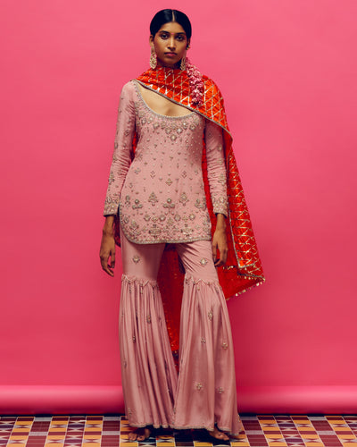 Ayesha Gharara Jacket Set