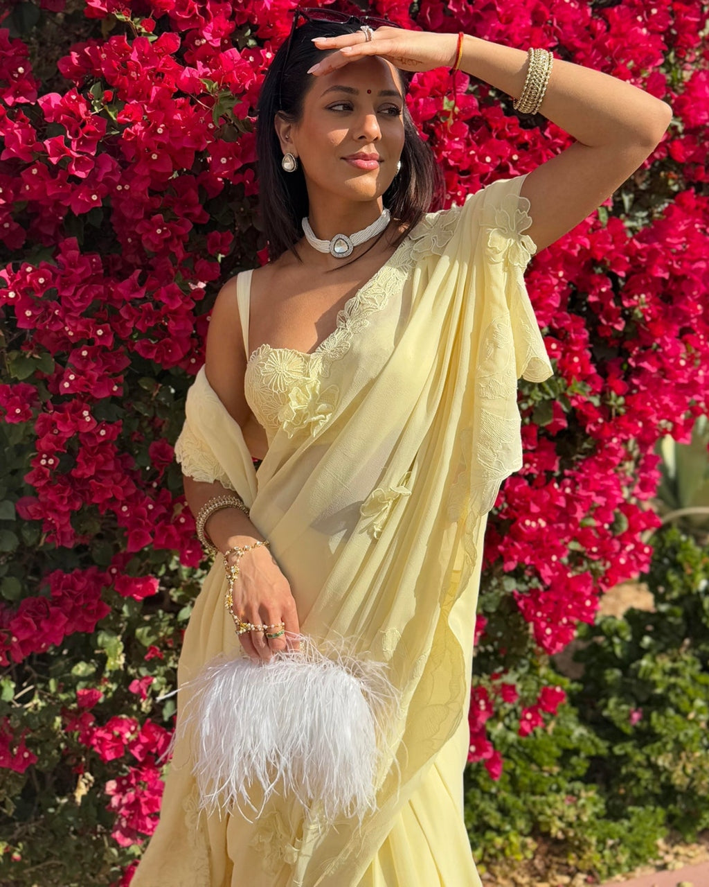 Lady Buttercup Sari