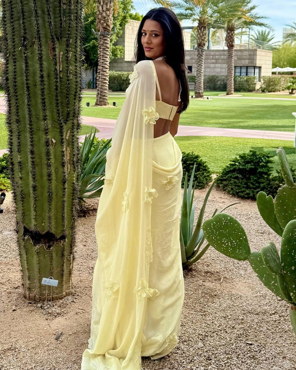 Lady Buttercup Sari