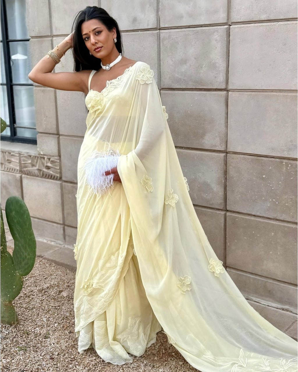 Lady Buttercup Sari