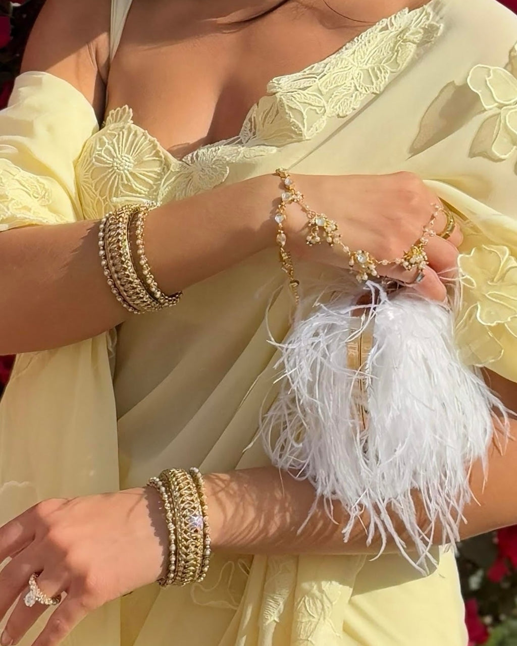 Lady Buttercup Sari