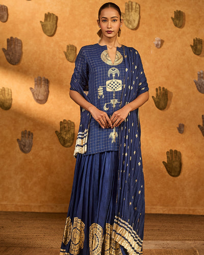 Sapphire Moonfish Skirt Set