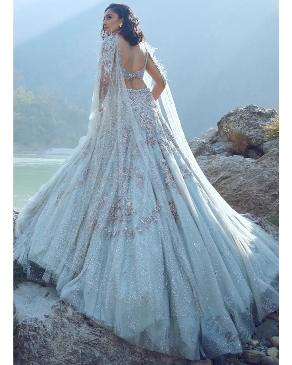 Magnolia Tulle Lehenga