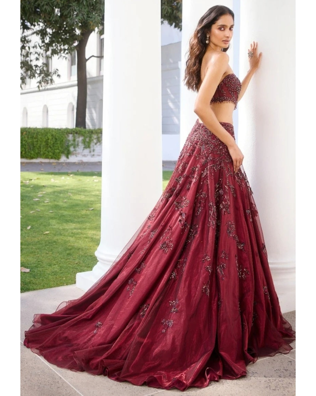 Eliora Tulle Lehenga Set