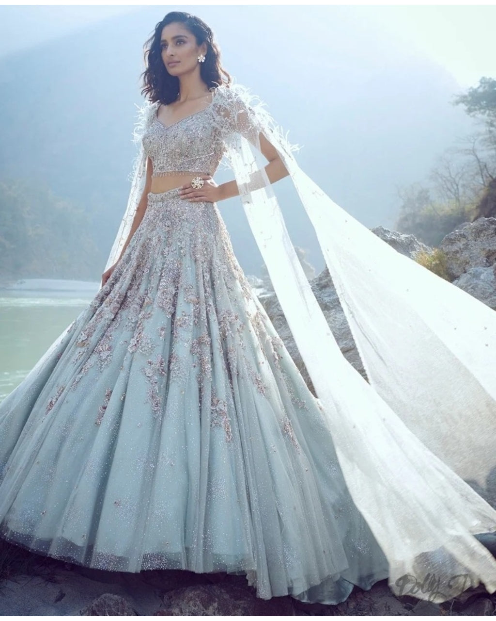 Magnolia Tulle Lehenga