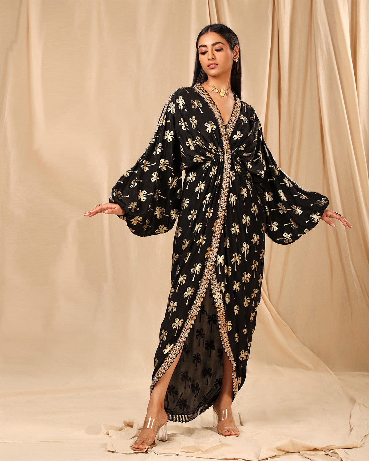 Black Coco Kaftan