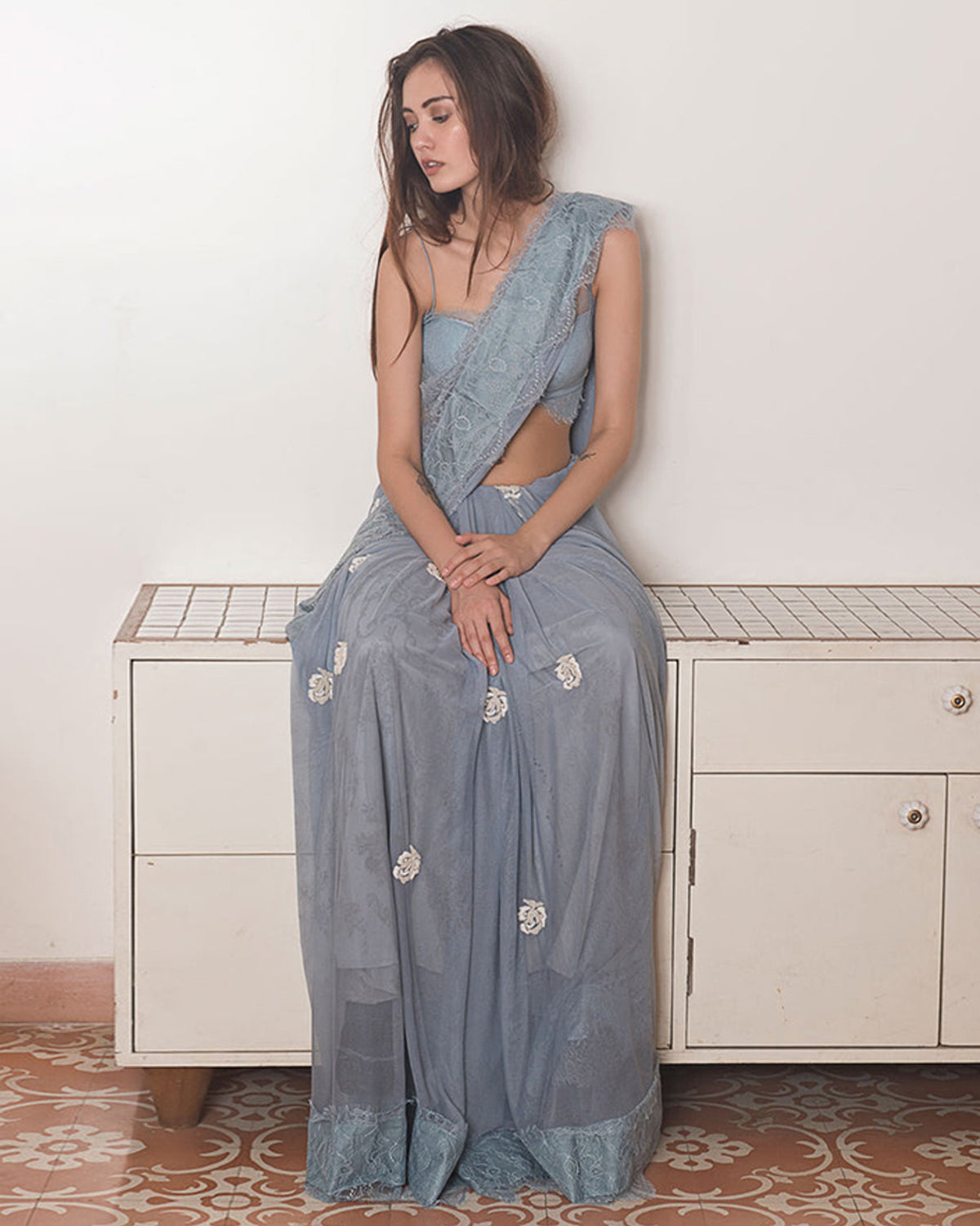 Serenity Sari by The Little Black Bow