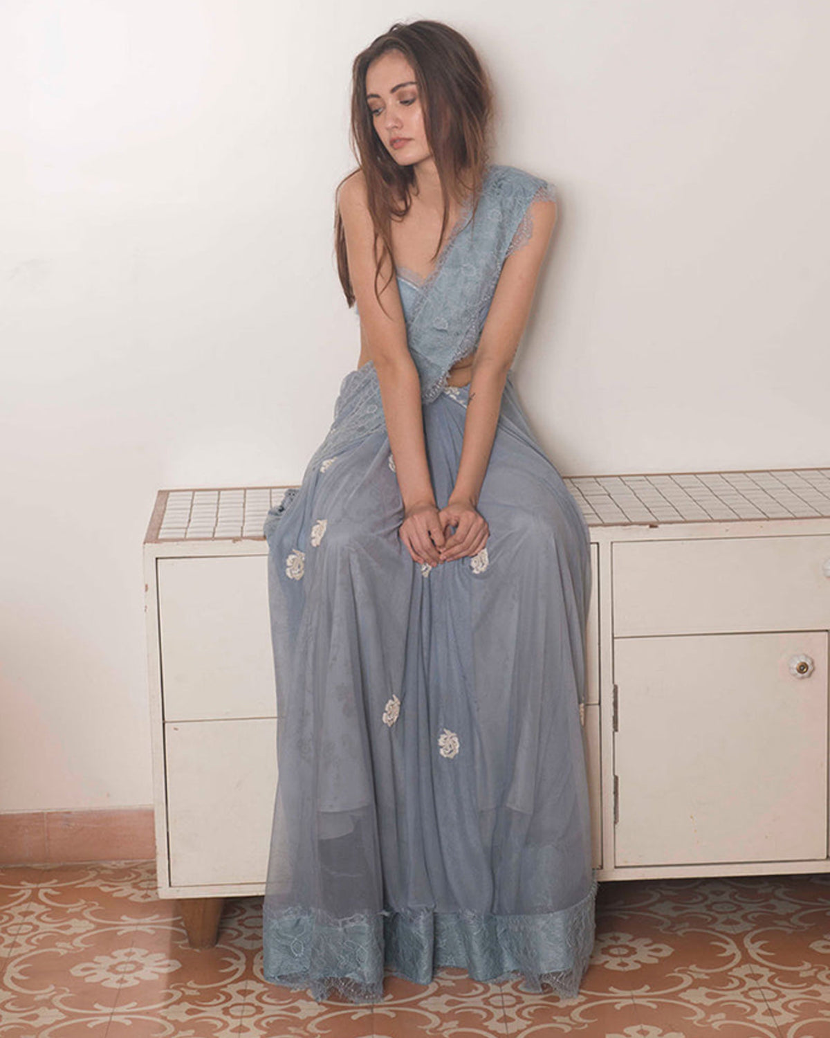 Serenity Sari by The Little Black Bow