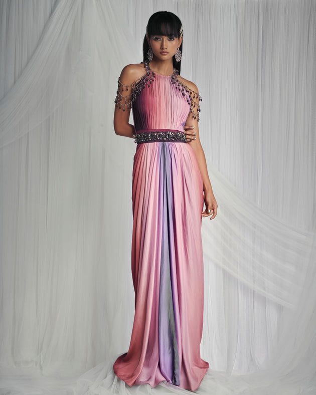 Dusk Jewelled Gown