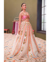 Alia Bhatt in the Embellished Lehenga and Pink Butterfly Blouse by Papa Don't Preach at KYNAH