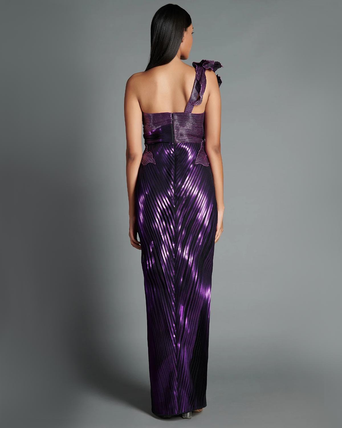 Metallic Moulded Gown