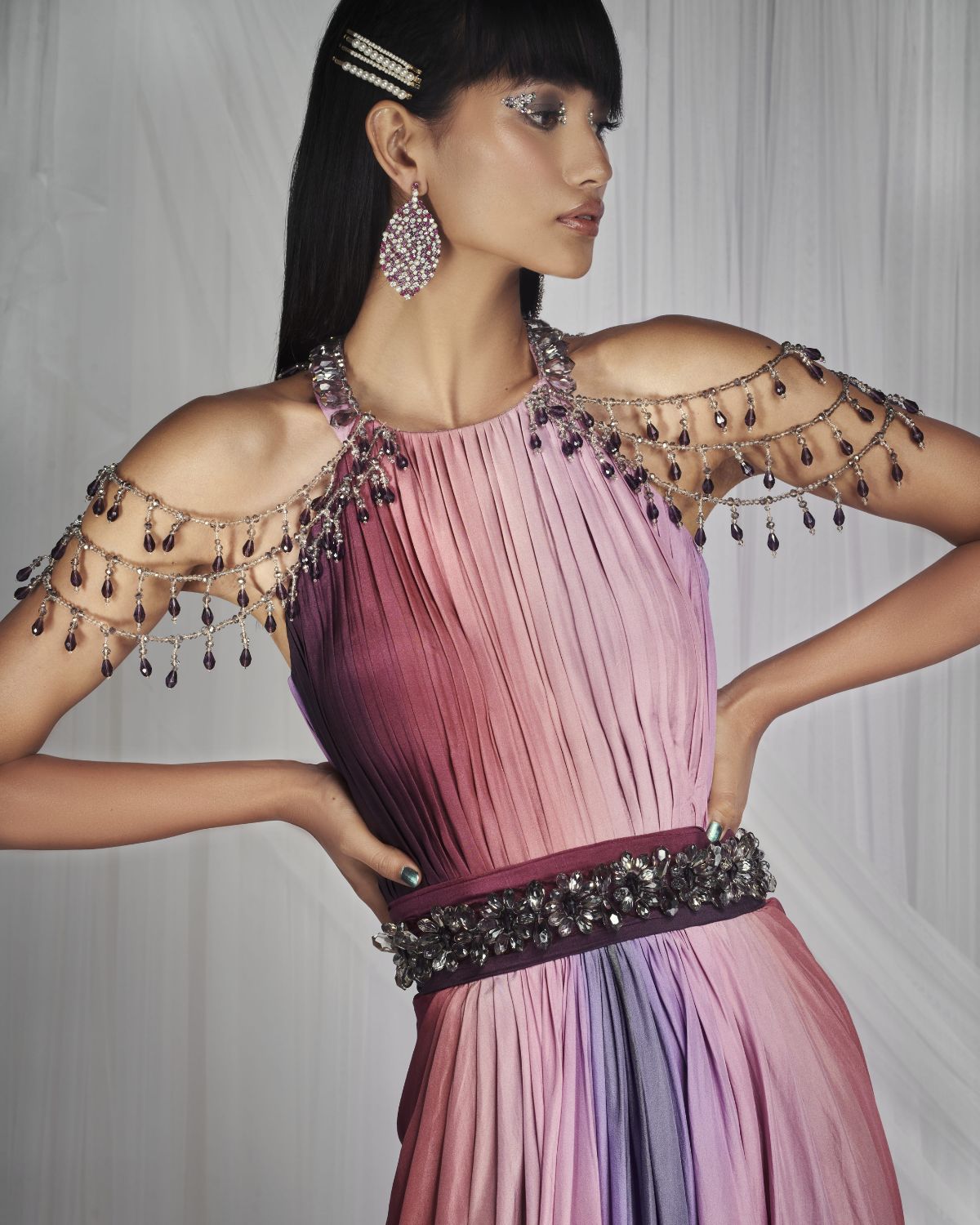 Dusk Jewelled Gown