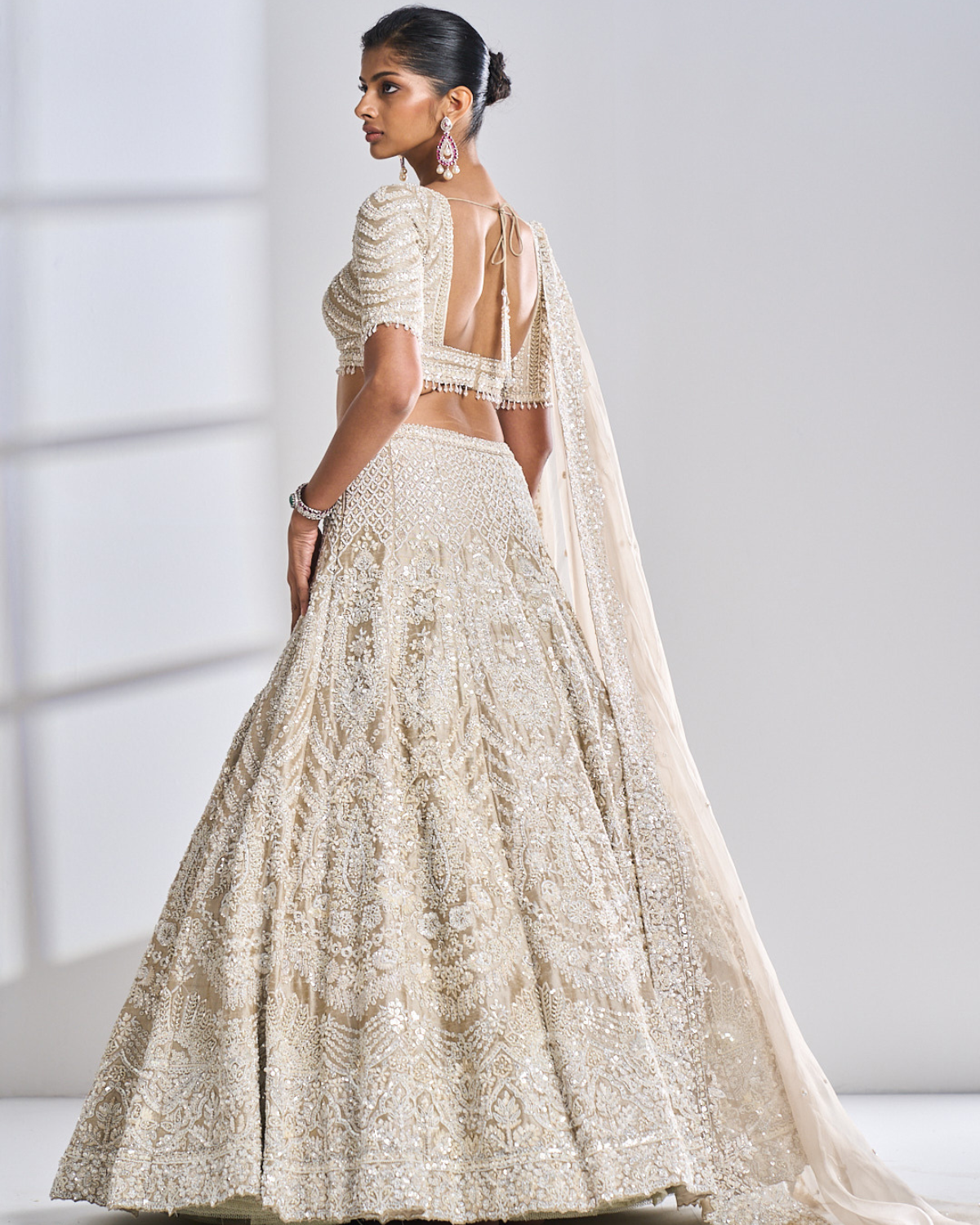 White color trending designer lehenga choli for Party, Wedding & Engag –  Joshindia