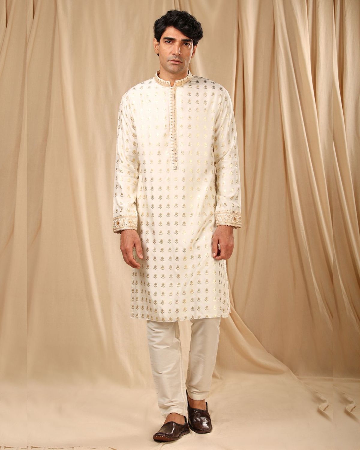 Ivory Wallflower Kurta Set